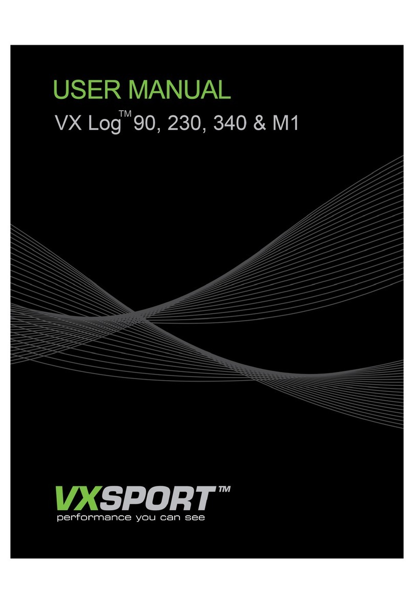 VXsport VX Log 90 User manual