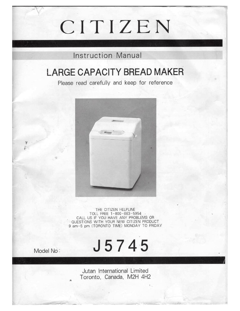 Citizen J5745 instruction manual