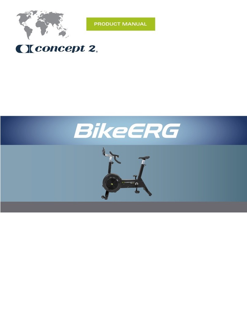 Concept2 BikeERG User manual