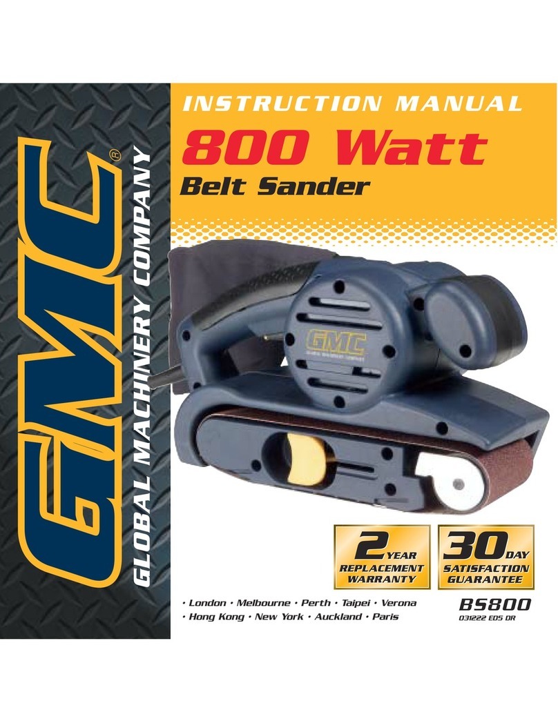 Global Machinery Company BS800 instruction manual