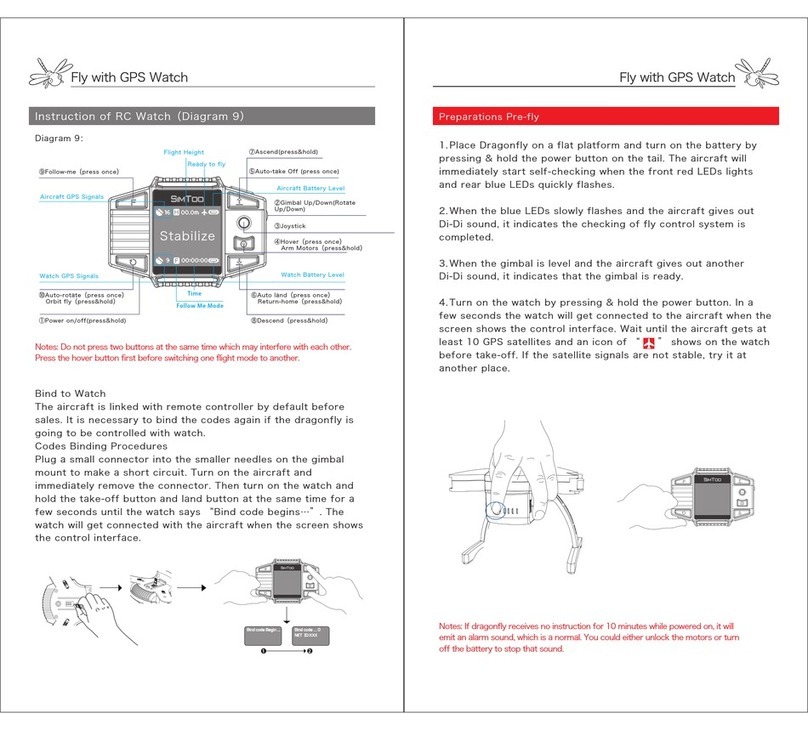 SIMTOO Dragonfly Drone Pro manual