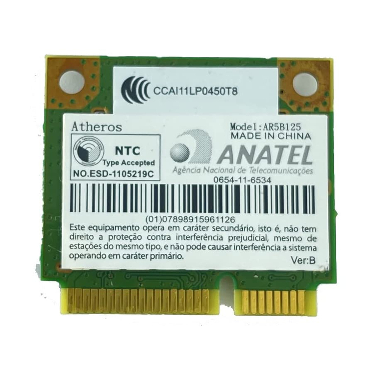 Atheros AR5B125 User manual