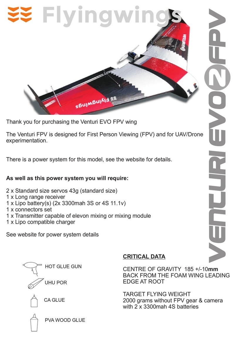 flyingwings Venturi EVO 2 FPV Assembly manual