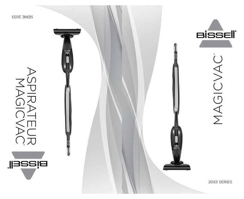 Bissell MAGICVAC 2033 SERIES manual