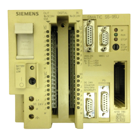 Siemens SIMATIC S5 User manual