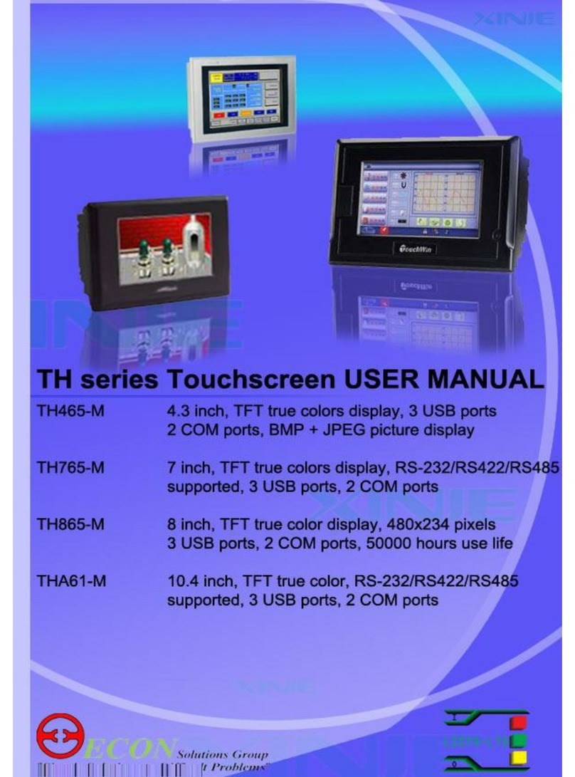 Xinje TH465-M user manual