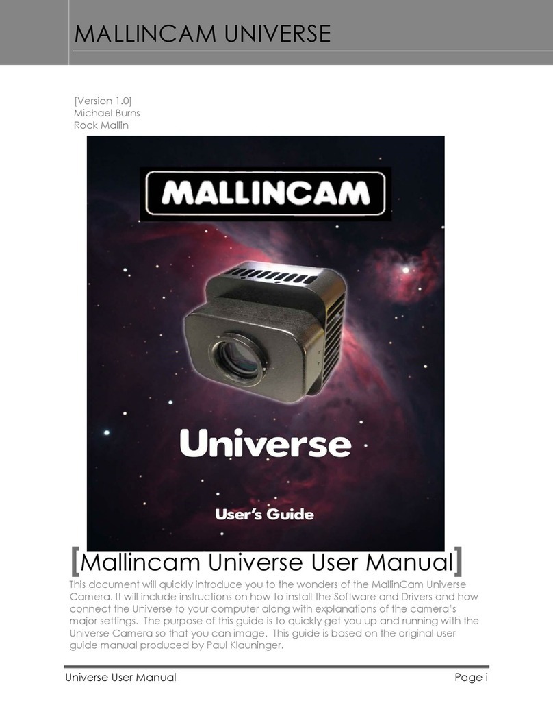 MallinCam Universe User manual
