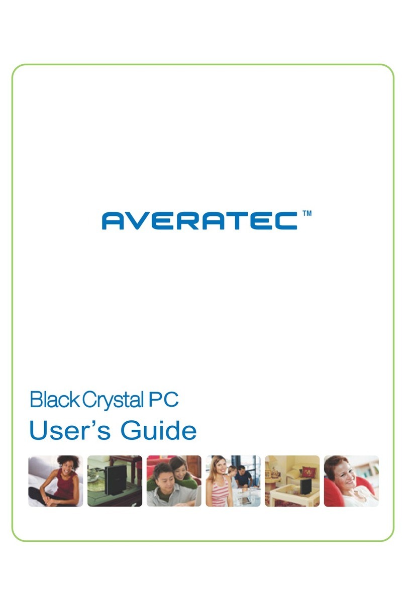 AVERATEC Black Crystal User manual