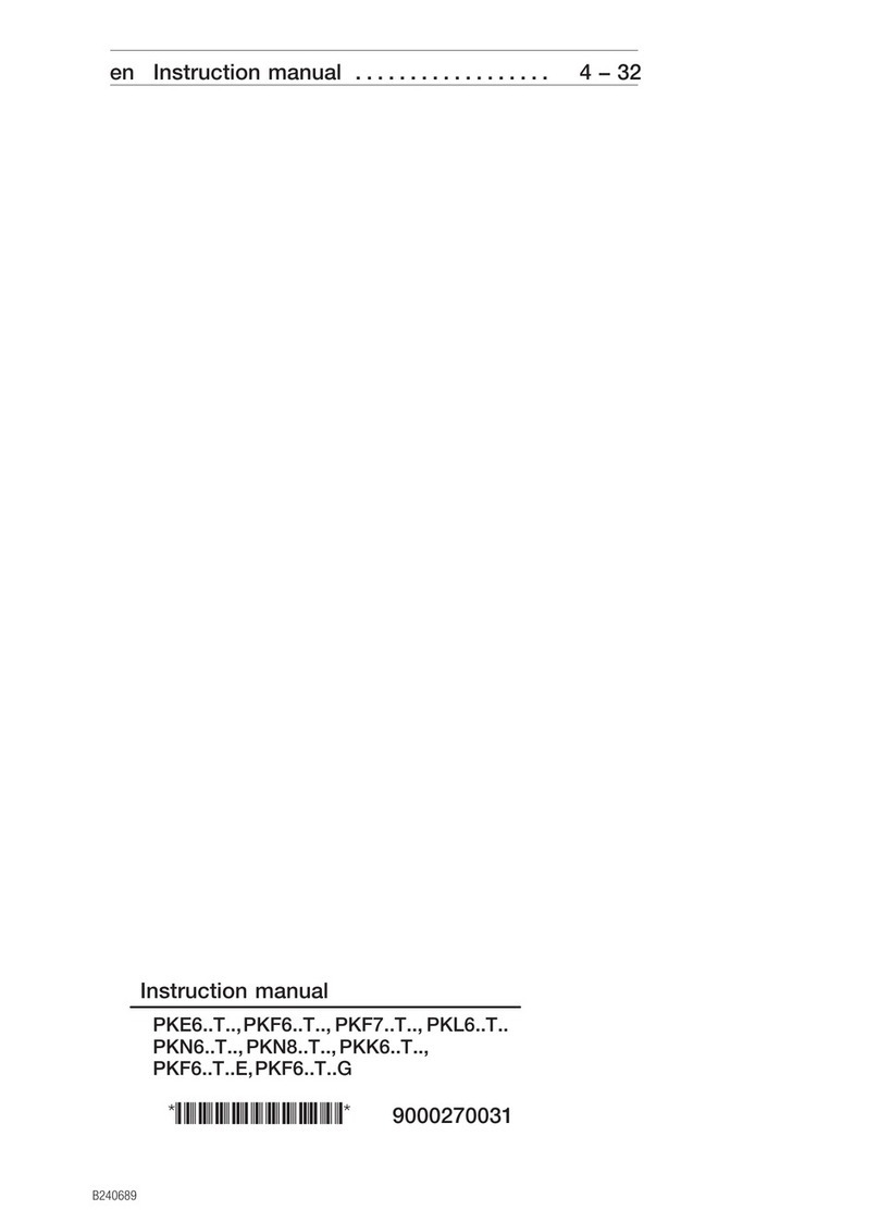 Bosch PKE6**T Series User manual