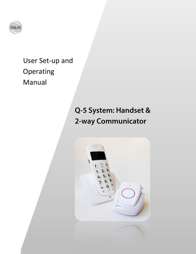 H&H CPS-Q5 User set-up and operating manual