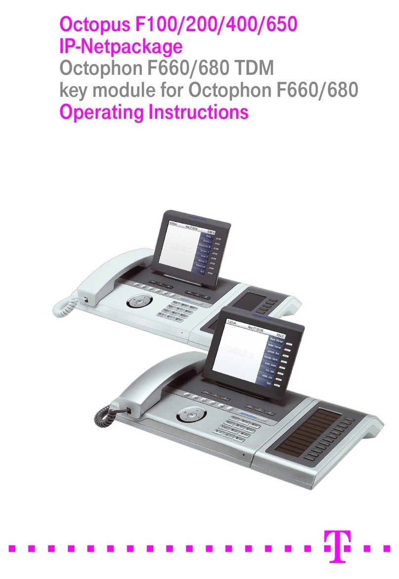 T-Mobile Octopus F100 User manual