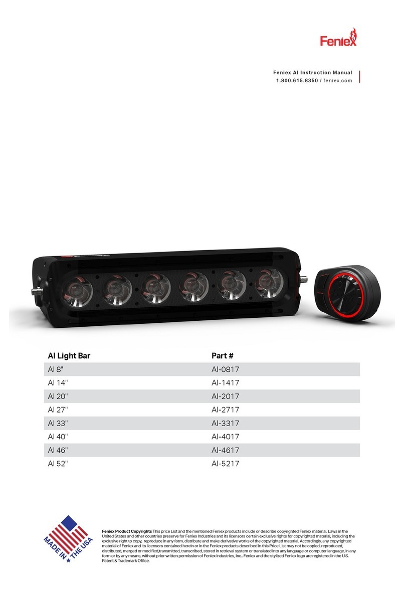 Feniex AI-0817 User manual