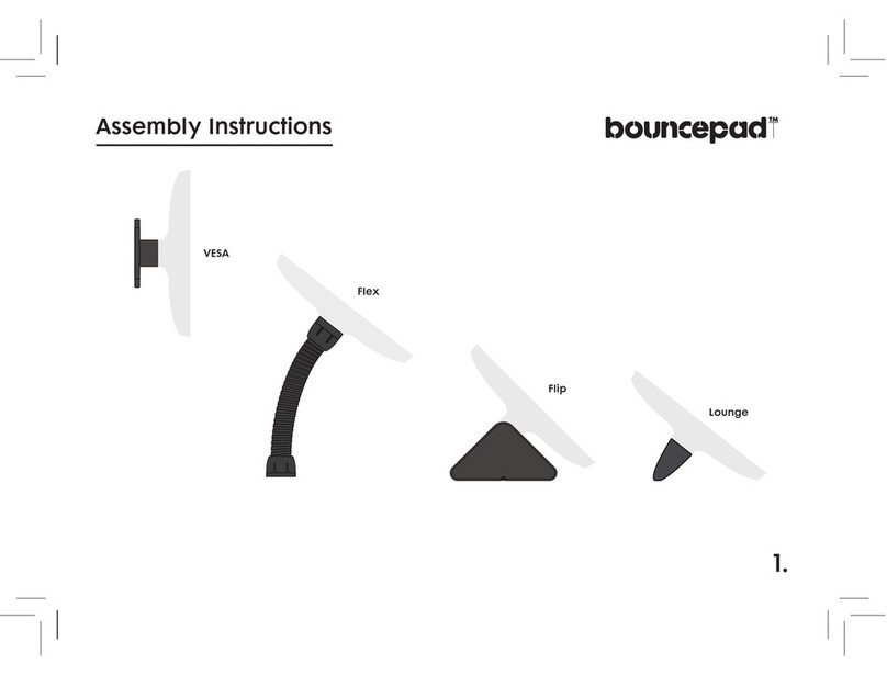 bouncepad VESA Assembly instructions