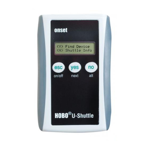 Onset HOBO U-DT-1 User manual