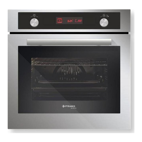 Pyramis Ecoline 1011 Installation and operating instructions