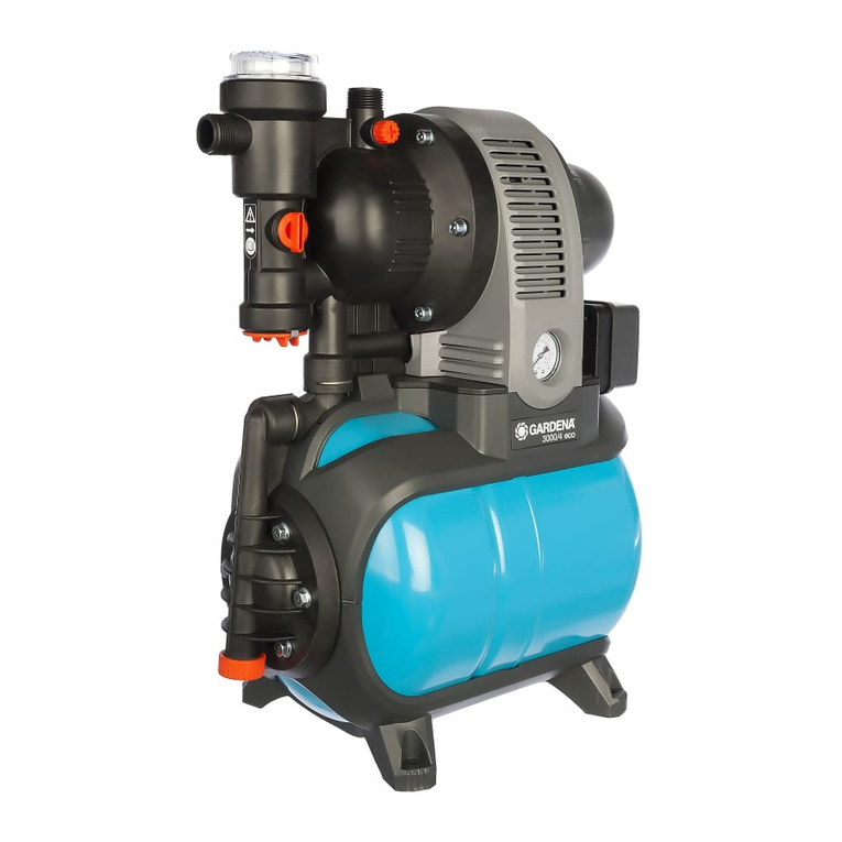 Gardena 3000/4 eco operating instructions