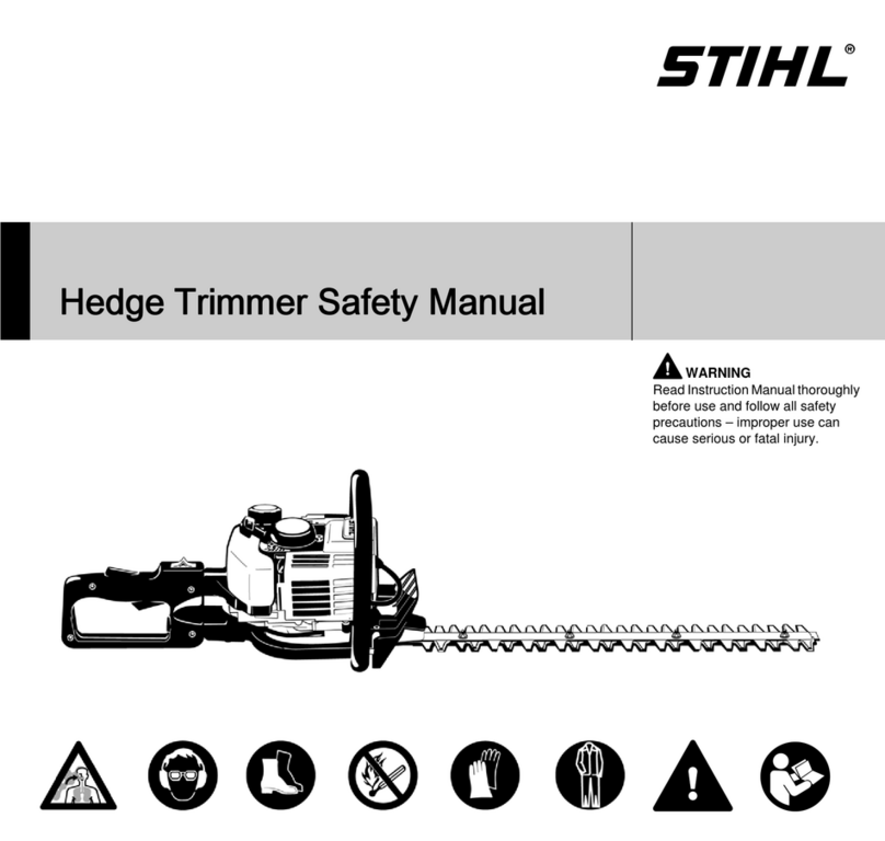 Stihl HS 81 User guide