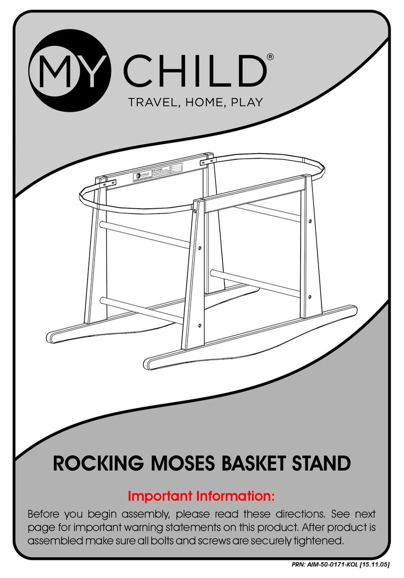 My Child ROCKING MOSES BASKET STAND manual My Child ROCKING MOSES BASKET STAND manual