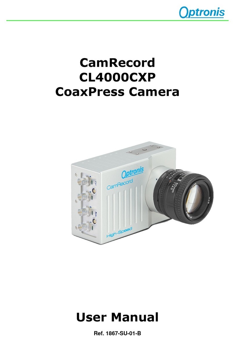 Optronis CamRecord CL4000CXP user manual