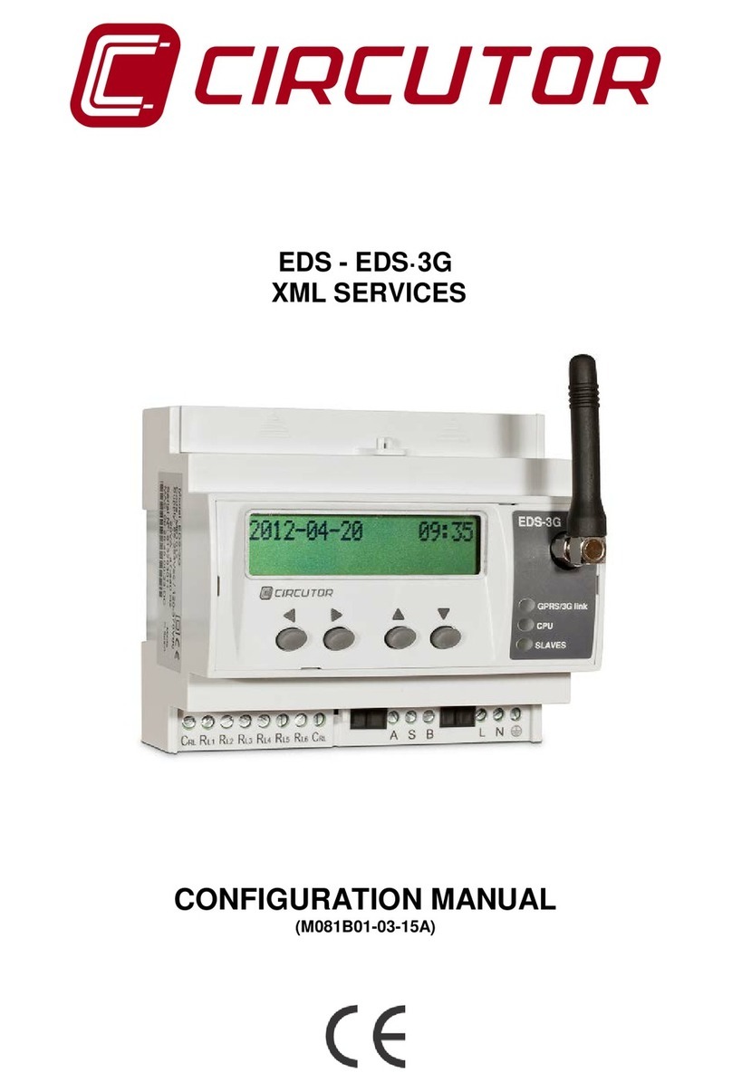 Circutor EDS Configuration manual