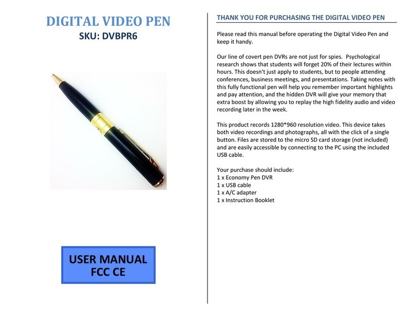 Mini Gadgets DVBPR6 User manual