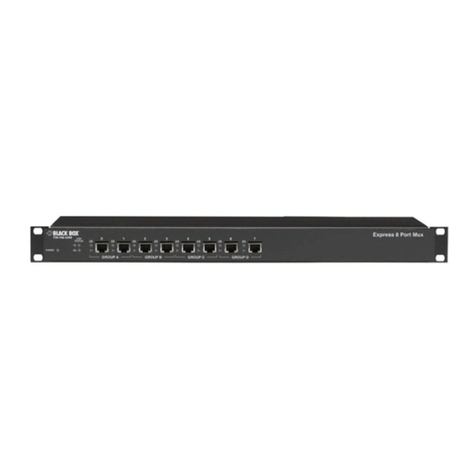 Black Box Palm-Sized Ethernet Switch Express 8-Port... user manual