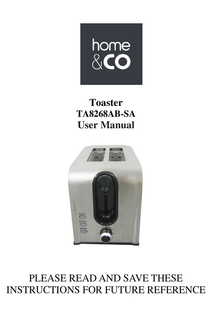 home & CO TA8268AB-SA user manual