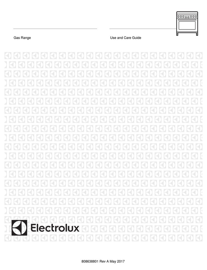 Electrolux E36GF76T User manual Electrolux E36GF76T User manual