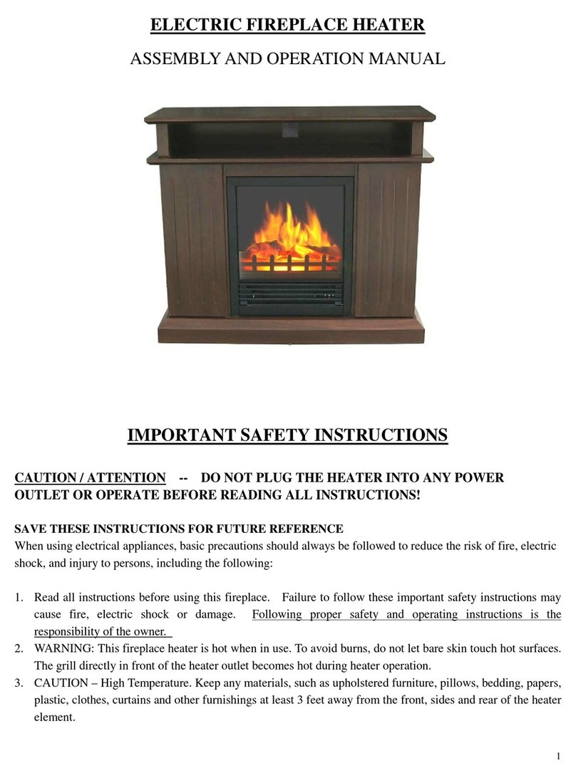 Stonegate Melrose Dark Cherry Installation and operating instructions