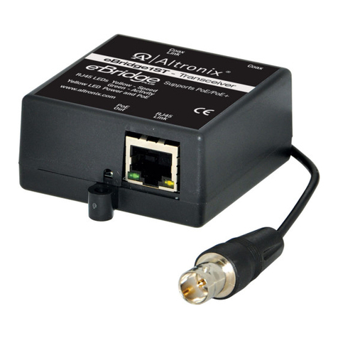Altronix eBridge1ST User manual