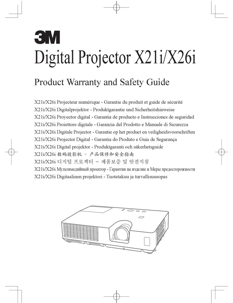 3M X26i Installation and operating manual