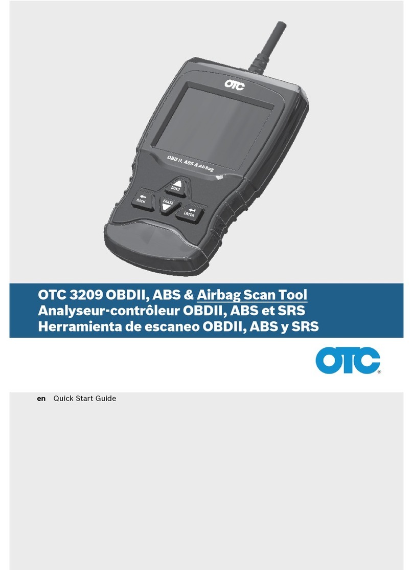 OTC 3209 quick start guide