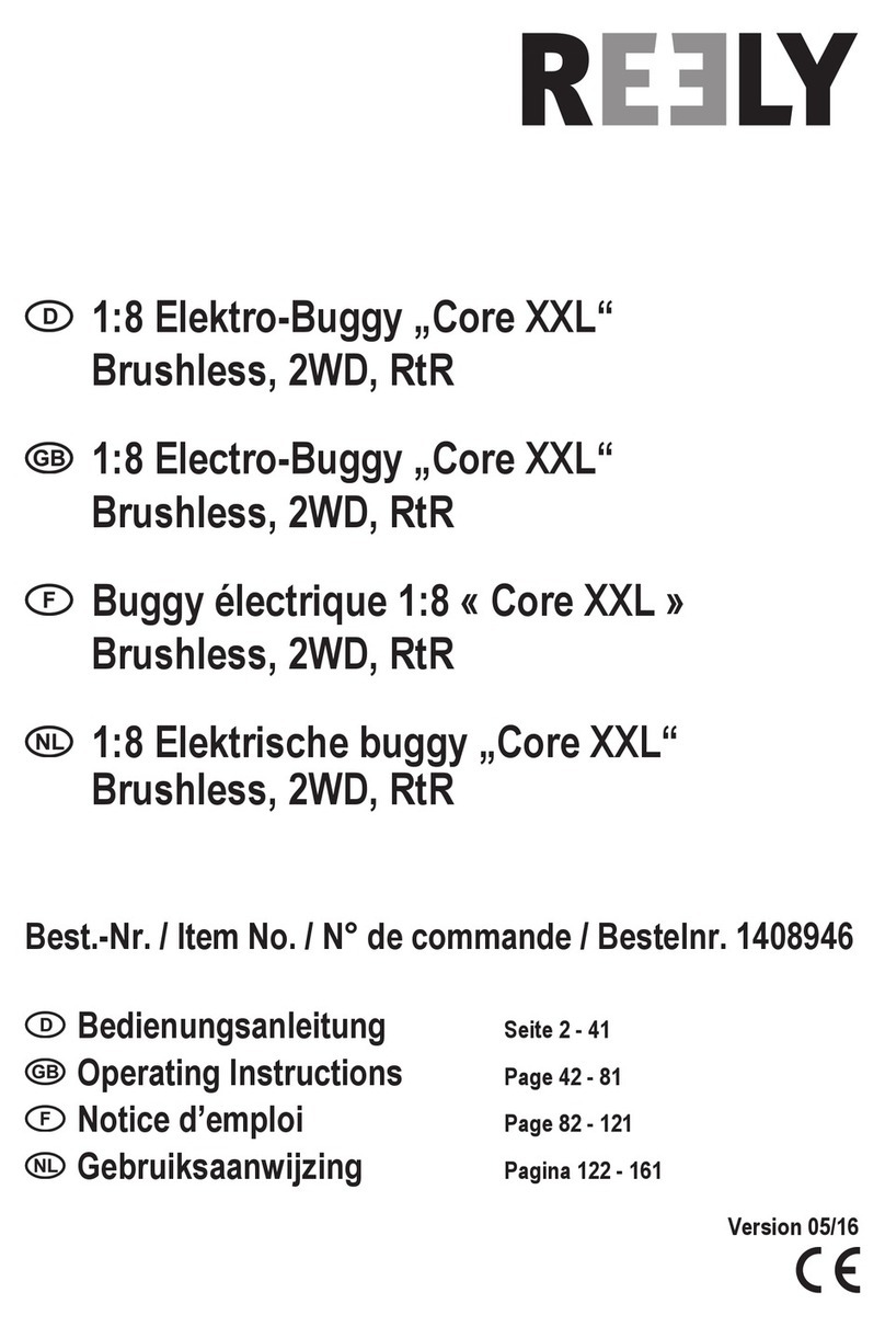 Reely Core XXL operating instructions