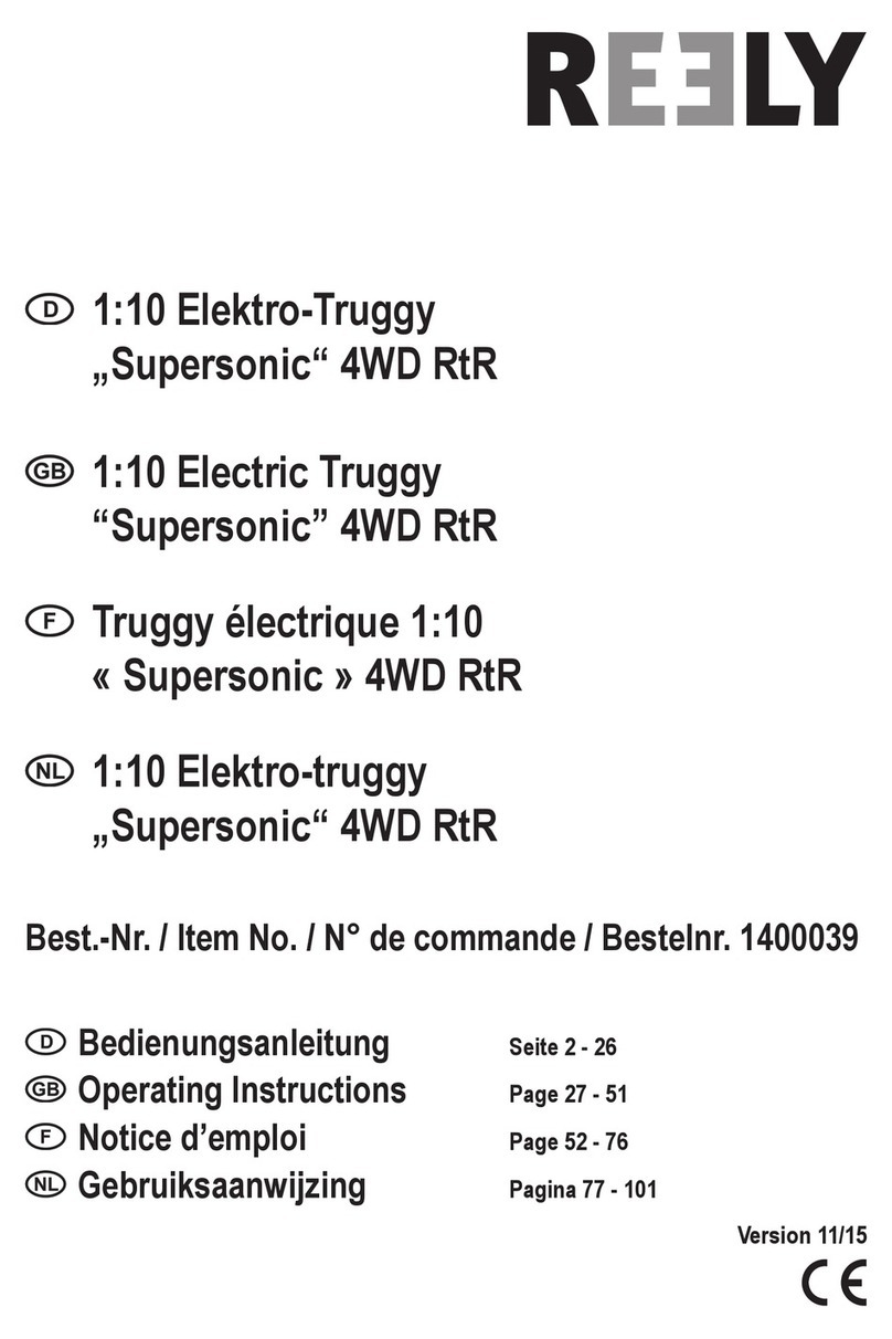 Reely SuperSonic operating instructions