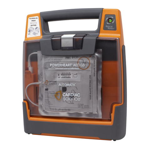 Cardiac Science POWER2HEART AED G3 Automatic 9300A Operation manual
