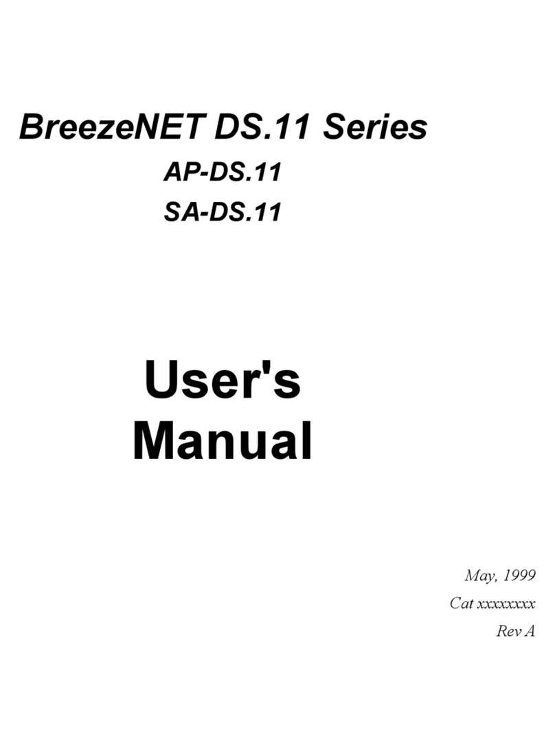 BreezeCOM AP-DS.11 user manual