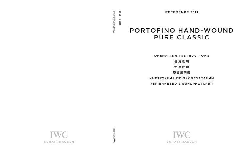 iwc IW5111 operating instructions