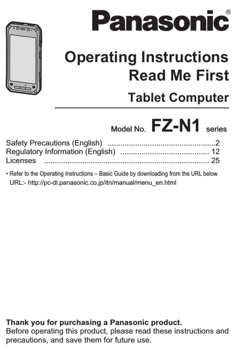 Panasonic FZ-N1A User manual