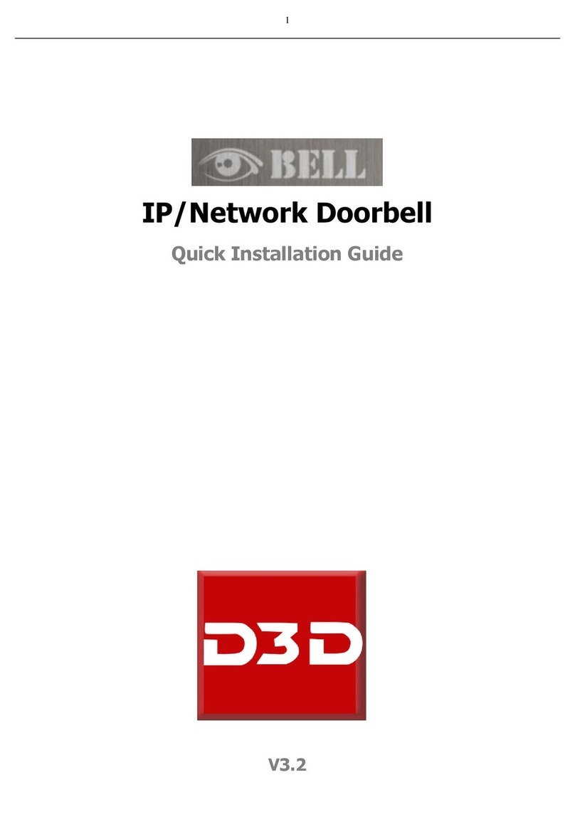 D3D BELL Quick installation guide