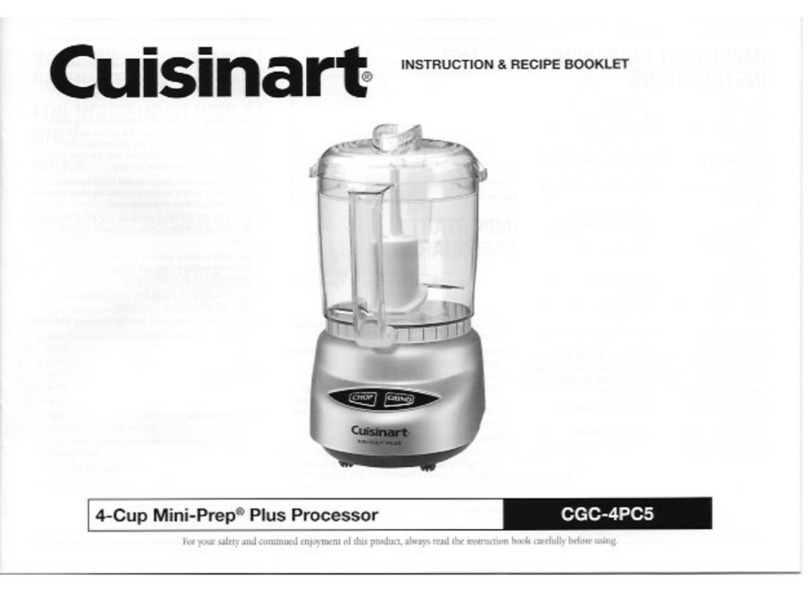 Cuisinart CGC-4PC5 Operational manual