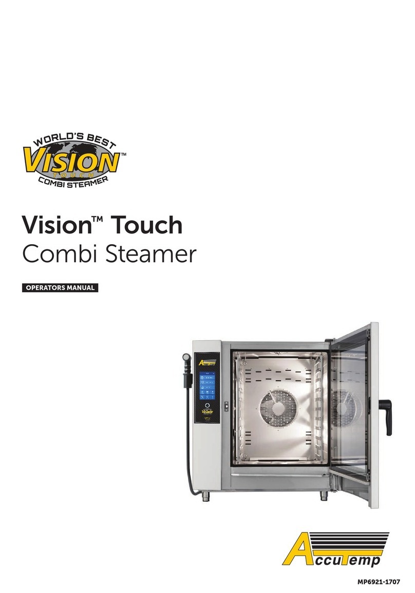 AccuTemp Vision Touch User manual