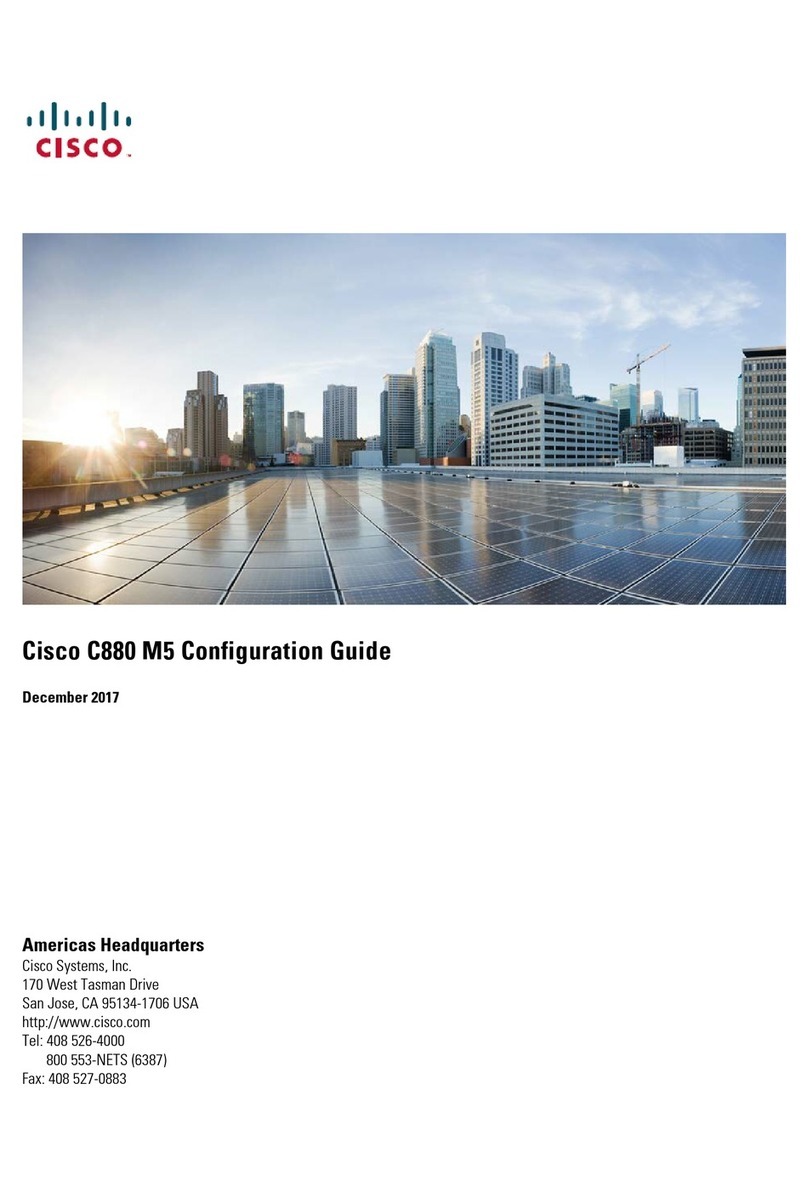 Cisco C880 M5 User manual