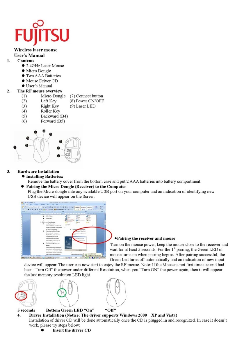 Fujitsu KM010 user manual