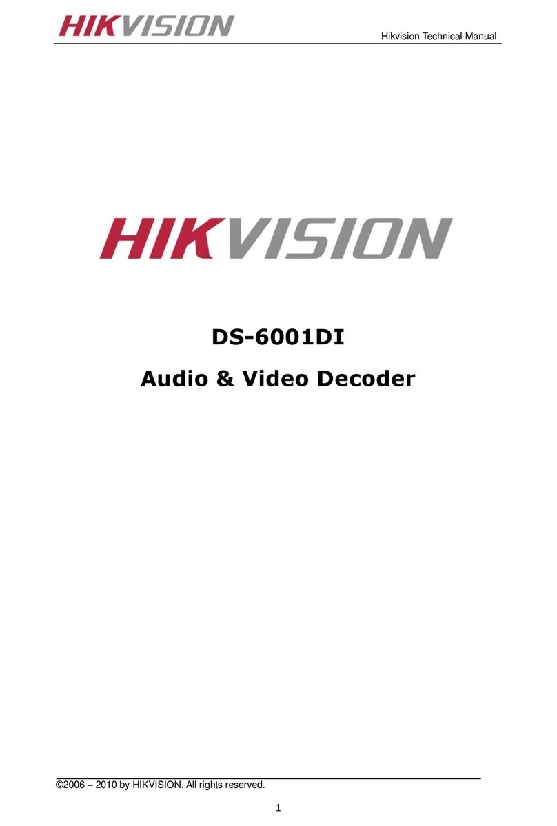 HIK VISION DS-6001DI Series User manual