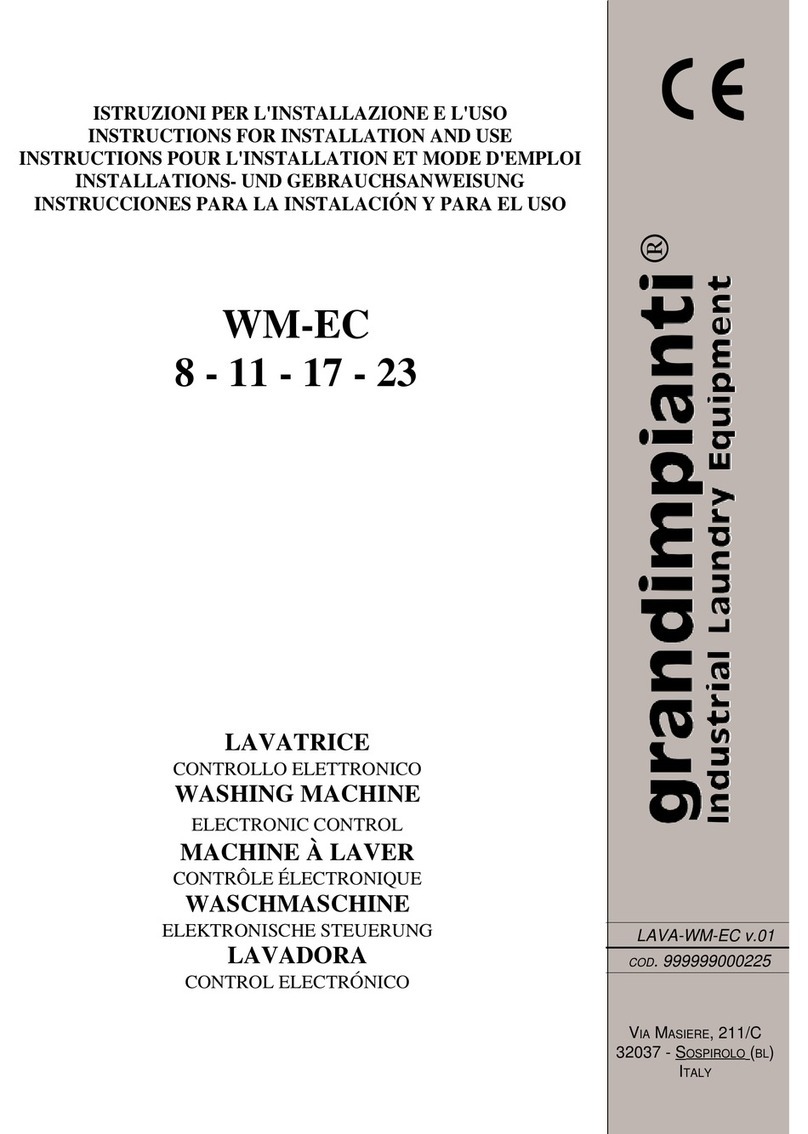 grandimpianti WM-EC 8 User manual grandimpianti WM-EC 8 User manual