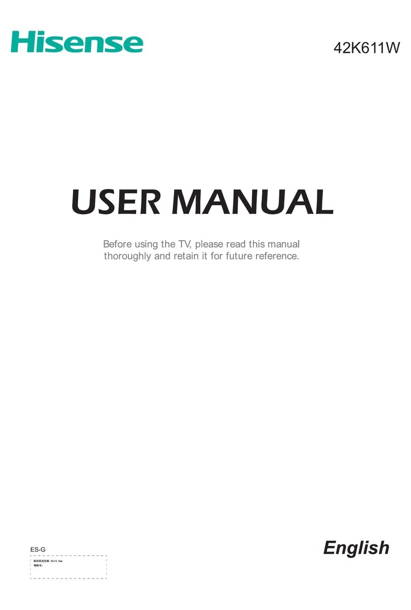 Hisense 42K611W user manual