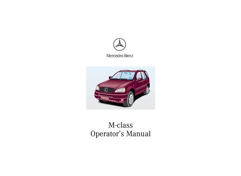 Mercedes-Benz ML 320 BlueTEC Operator's manual