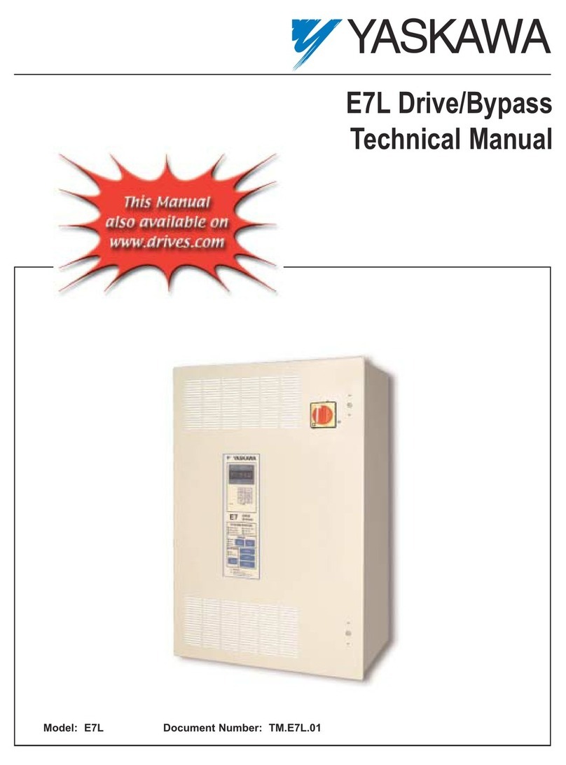 YASKAWA E7LVD002 User manual