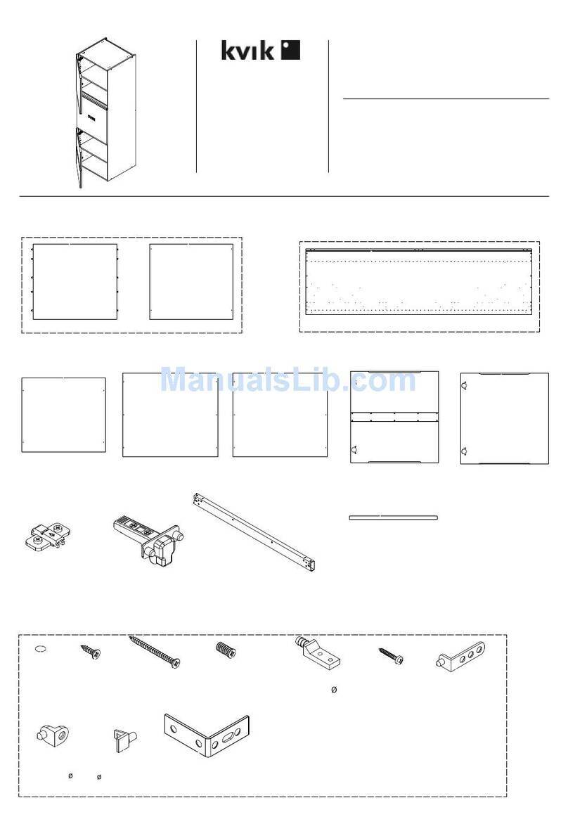 Kvik MH513,060 Assembly manual