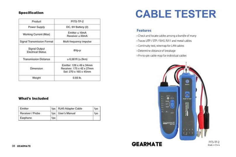 Gearmate PITS-TP-2 manual